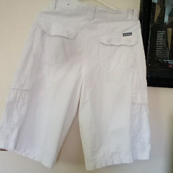 Men's Exco jeans co. White casual shorts - Picture 5 of 7